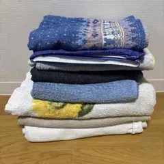 大判 バスタオル フェイスタオル中古 10枚 まとめ売り