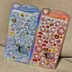 【正規品】うるちゅるポップシール キティベビー シナモロールベビー 2枚セット