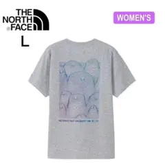 【新品】 Lノースフェイス S/S モンキーマジックTee レディース グレー