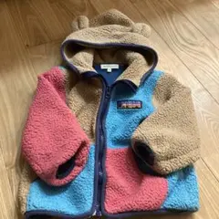 BEAMS mini フリースジャケット 90サイズ　耳付き