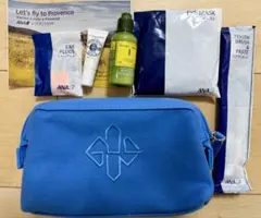 【新品】ANA国際線ビジネスクラスポーチ➕ロクシタンアメニティセット