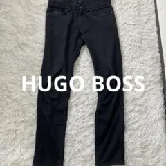 【美品】HUGO BOSS（ヒューゴボス）のブラックデニム　ストレッチのサムネイル