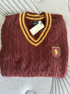GU グリフィンドール ケーブル編みセーター