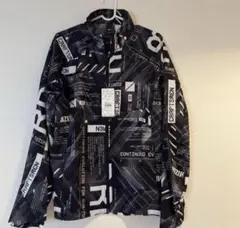 新品ミズノ　ウィンドブレーカージャケット　マウテンパーカー　ブラック　M