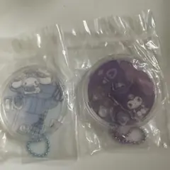 산리오 きゃらシャカチャームグミ 2種セットシナモン 쿠로미
