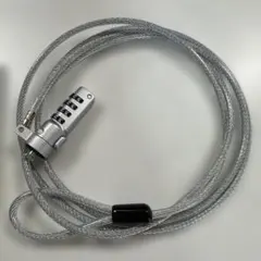【未使用】ELECOM セキュリティワイヤーロック　ダイヤル式　ESL-37I