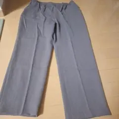 最終セール！スラックス 　ベージュ　ゴムウエスト4L