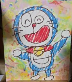 ドラえもん　藤子不二雄　直筆サイン　イラスト　額入り　断捨離　お得 ドラえもん 藤子不二雄 直筆サイン イラスト 額入り 断捨離 お得