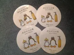 松本湯　ORBIS with PINGU ステッカー4枚　銭湯　サウナ