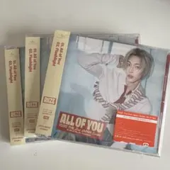 riize all of you cd ウォンビン ソロジャケット盤 セット