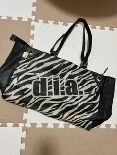 激レア d.i.a. ショッパー トートバッグ ゼブラ柄 平成ギャル Y2K
