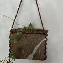 壁掛け　一輪挿し　陶器　作家
