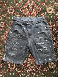 90s l.l.bean damage denim half pants デニムのサムネイル