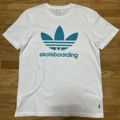adidas スケートボード Tシャツ ホワイト