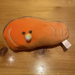 つぶらな瞳のお弁当箱 ぬいぐるみ 鮭　ストラップ