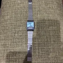 CASIO デジタル腕時計 ステンレスバンド