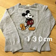 UNIQLOミッキーマウスセーター130cm 綿100%