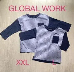 【まとめ売り】 GLOBAL WORK Tシャツ カットソー L XXL