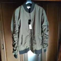 新品未使用品MA-1 フライトジャケット LL オリーブ