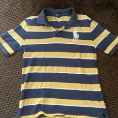 Polo by Ralph Lauren ストライプ ポロシャツ L