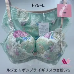 Wacoal L'ge 35G リボンブライギリスの宮殿ブラ&ショーツF75-L