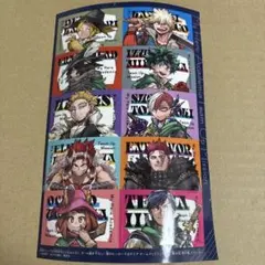 ヒロアカ 最強ジャンプ ステッカー 十傑