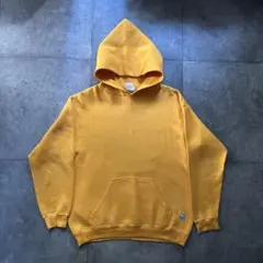 90s ディスカスアスレティック スウェットパーカー USA製 イエロー M