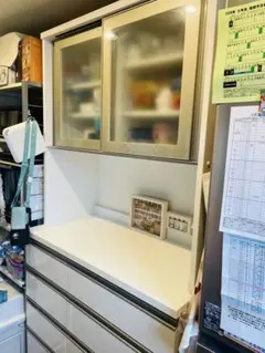 綾野製作所 食器棚 キッチンボード 幅100㎝ 発送日要相談 - メルカリ