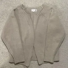 LAKOLE ラコレ ニット カーディガン ベージュ M