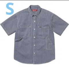 トップス Supreme Loose Fit Denim Painter Shirt Supreme Loose Fit S/S Denim Painter Shirt Washed Blue Men's