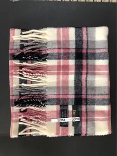 EASTBOY イーストボーイ チェック柄マフラー ピンク グレー