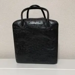 販売再開！【KRISTAR CROCO】オーストリッチ　ハンドバッグ