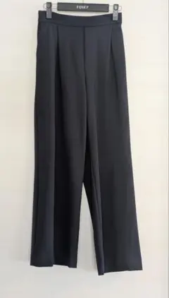 LAUTREAMONT　UVカットストレッチパンツ　38　ネイビー※裾上げ済み※