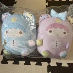 サンリオキャラクターズ　ペアミニクッション　リトルツインスターズ③