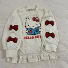 キティ　長袖Tシャツ　90
