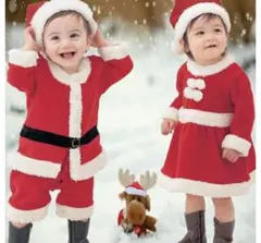 クリスマス　コスプレ　キッズ　サンタ