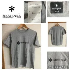 snow peak スノーピーク　ロゴ Tシャツ サイズMのサムネイル