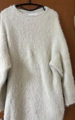 AMERICAN HOLIC アイボリー長袖ニット