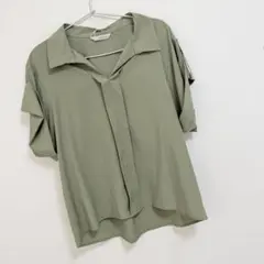 アンディコール フロントタックスキッパーブラウス