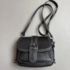 ブラックショルダーバッグ SHEIN