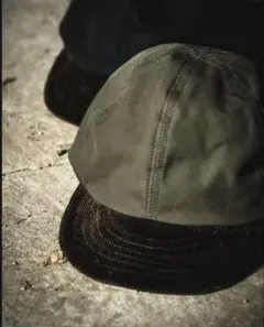 美品 old mountain JOCKEY CAP コーデュロイ