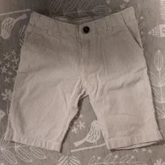 Petit Bateau ストライプ ハーフパンツ 110cm