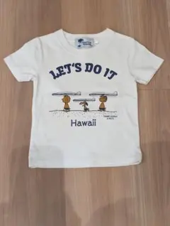 ハワイ限定　　moni SURF'S UP Tシャツ YS SURF'S UP Tシャツ ホワイト HAWAII Moni ハワイ 140 - メルカリ