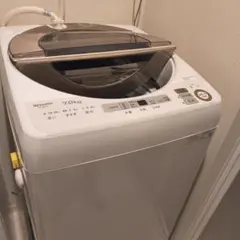 SHARP 洗濯機 8kg ES-PW8E 縦型 全自動 一人暮らし - メルカリ