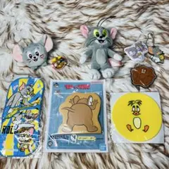 トムとジェリーグッズ　8点セット　メモ　マスコット　コースター　キーホルダーなど