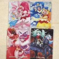 プリキュアウエハースカード12「キラキラ☆プリキュアアラモード 4点セット」