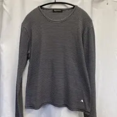 【Aquascutum】ストライプ長袖カットソーのサムネイル