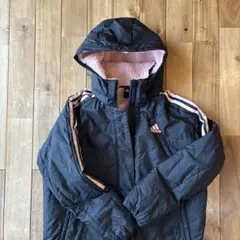 adidas ベンチコート フード付き　150