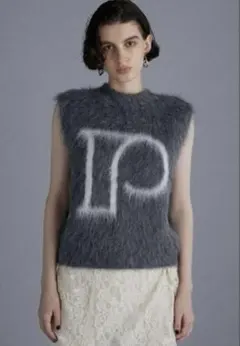 PRANKPROJECT Logo Jacquard Knit ニットベストのサムネイル