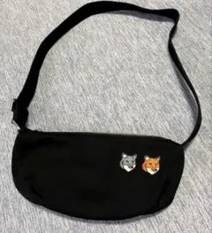 Maison Kitsuné】ダブル ボールド フォックスヘッド バム バッグ